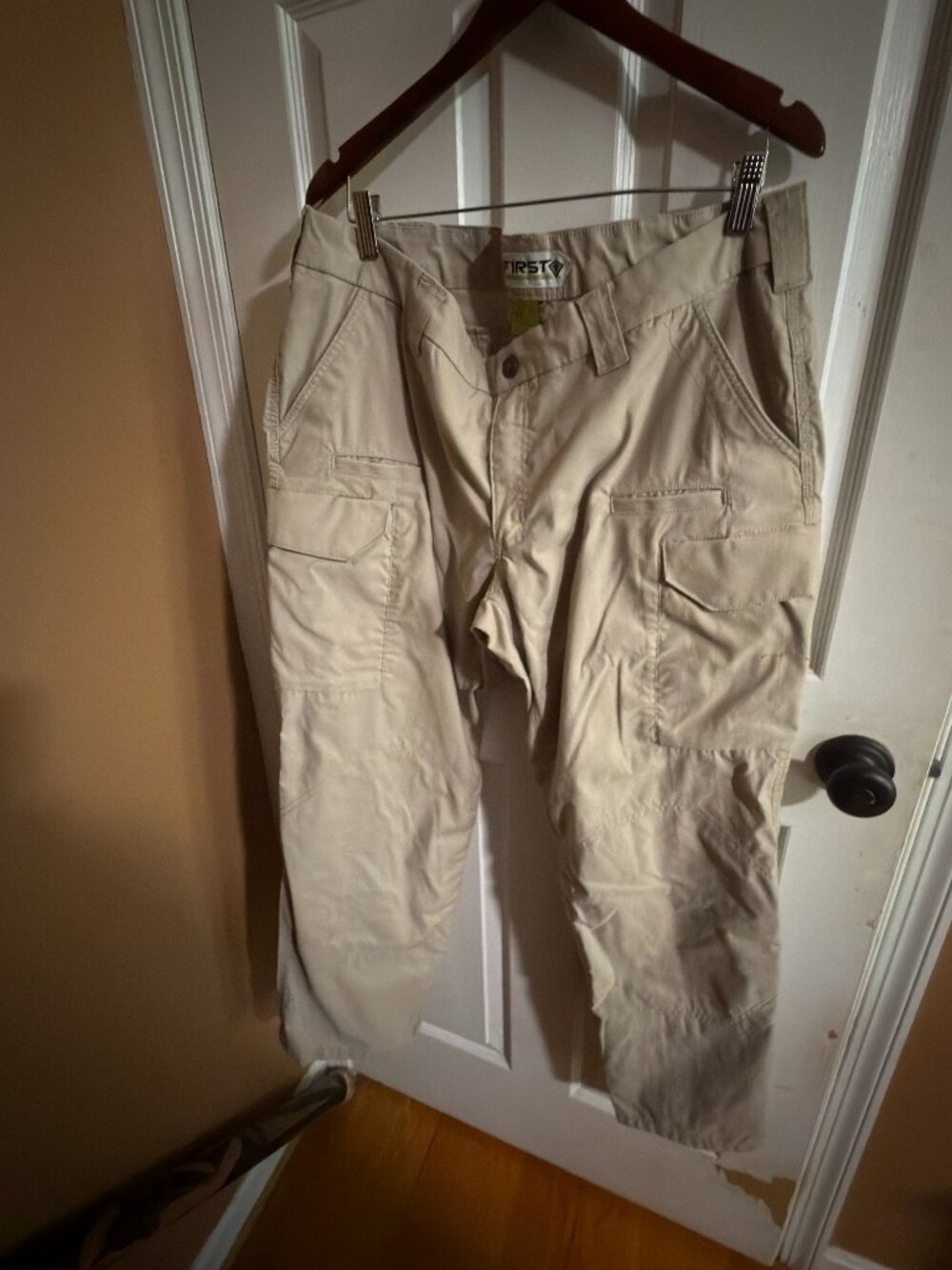 Gently Used First Tactical Women’s Khaki Pants – Size 18